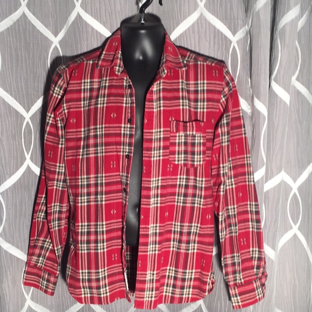 H&M L.O.G.G. Men’s long sleeve flannel shirt